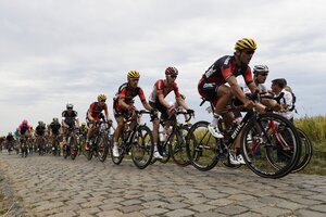 El Tour de ciclismo de Gran Bretaña también fue cancelado (Fuente: AFP)