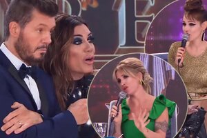 Escándalo en Showmatch entre Pampita y Flor de la V