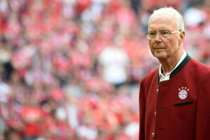 Beckenbauer regresará a la tribuna del Bayern (Fuente: AFP)