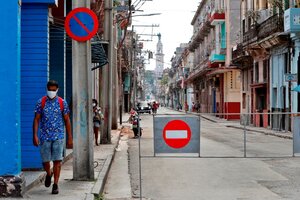 Cuba y sus dos pandemias: el coronavirus y el bloqueo (Fuente: EFE)
