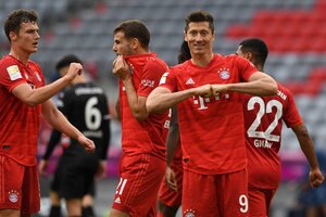 Bayern Munich es una aplanadora en la liga alemana (Fuente: AFP)