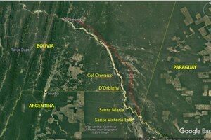 La frontera con Bolivia nueva alerta para Santa Victoria Este