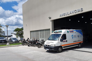 El Gobierno se llevó las ambulancias del SAMEC para repararlas