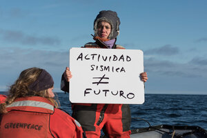 Denuncian el alto impacto sonoro en la exploración de hidrocarburos en Mar Argentino (Fuente: Greenpeace)