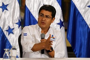 El presidente de Honduras contrajo el coronavirus (Fuente: AFP)