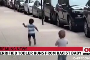 Trump manipula videos de la CNN para ridiculizar los conflictos raciales en Estados Unidos