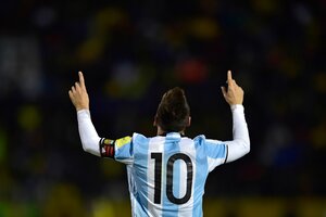 El saludo de Messi por el Día de la Bandera (Fuente: AFP)