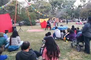 Artistas independientes en emergencia realizaron un festival 
