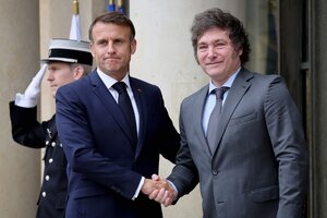 🔴En vivo. Milei se reúne con Macron en París