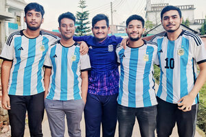 Argentina y Bangladesh, pasión mundial