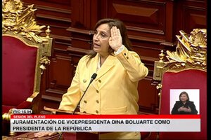 🔴En vivo. Tensión en Perú: el Congreso destituyó a Pedro Castillo y asumió Dina Boularte