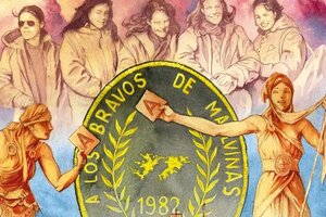 Ellas, tras un manto de neblinas