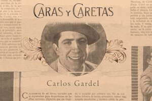 Mirá la primera web storie de Caras y Caretas sobre Gardel con la voz de Adriana Varela