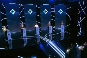 La transmisión en directo del debate presidencial