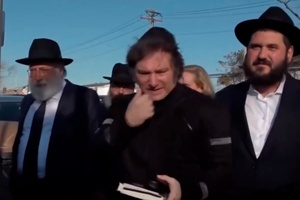 🔴En vivo. Javier Milei visitó la tumba del rabino Menachem Mendel Schneerson