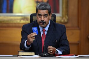 El gobierno de Maduro denunció "la falsedad de las actas difundidas por la oposición"