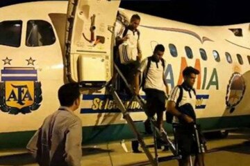 La Selección viajó en el avión de la tragedia con el combustible justo (Fuente: Twitter)