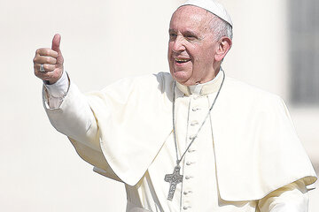 La mala conciencia del pontífice (Fuente: AFP)