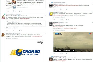 #CorreoArgentino y #Lavagato, furor en las redes contra Macri