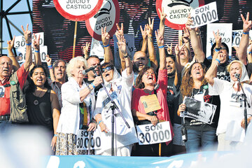 Los organismos de derechos humanos convocaron a repudiar el fallo el miércoles a las 18 en Plaza de Mayo. (Fuente: Leandro Teysseire)