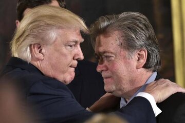 Cuando un amigo se va: Trump se desprende de su asesor estrella. (Fuente: AFP)