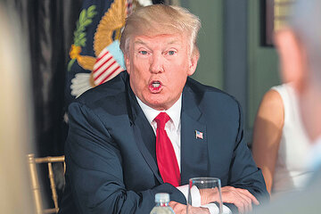 Trump amenazó a Kim con “fuego e ira”