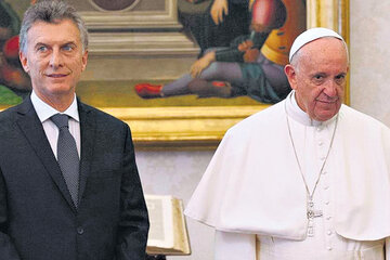 El papa Francisco siempre mostró una actitud distante con la gestión de Mauricio Macri. (Fuente: DyN)