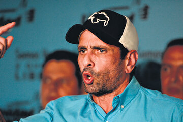 Se fue Capriles de MUD y se partió la oposición (Fuente: AFP)