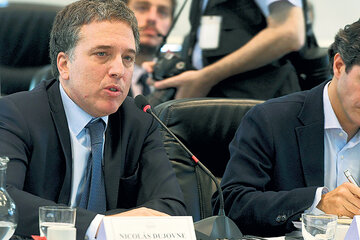 Nicolás Dujovne, ministro de Hacienda, en la presentación ante Diputados para defender las reformas tributaria y previsional. (Fuente: Télam)