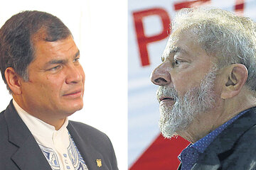 Rafael Correa y el partido de Lula advirtieron sobre la violación de los principios democráticos.