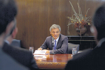 El ministro de Producción, Francisco Cabrera, enfrenta las quejas de los industriales. (Fuente: Bernardino Avila)
