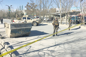 Ofensiva insurgente en Kabul (Fuente: AFP)