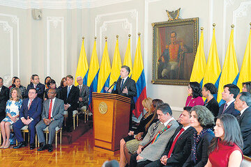En la senda de la verdad y la reparación (Fuente: Presidencia Colombia)