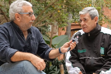 Houseman, entrevistado por Pablo Alabarces en 2014. (Fuente: Captura de pantalla)