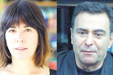 Los periodistas María O’Donnell y Reynaldo Sietecase.