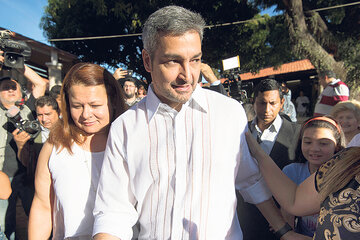 Abdo Benítez, empresario, contratista del Estado y miembro de la disidencia colorada. (Fuente: AFP)
