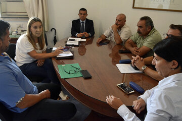 Las partes se reunieron en la delegación local del Ministerio de Trabajo de la Nación. (Fuente: Sebastián Vargas)