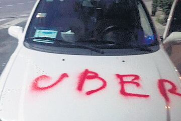Las amenazas y agresiones a los choferes de Uber y Cabify son frecuentes.