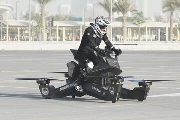En 2020, la policía de Dubai podría tener los modernos vehículos en circulación. (Fuente: Twitter)