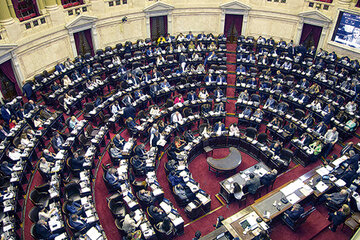 La Cámara de Diputados aprobó la reforma con 134 votos a favor y 55 en contra. (Fuente: NA)