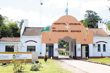 El hospital de General Rodríguez, donde fue internada la paciente proveniente de la localidad de Navarro.
