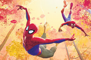 Las bondades del viejo dibujo animado | Spiderman: un nuevo universo viene  de ganar un Globo de Oro | Página12