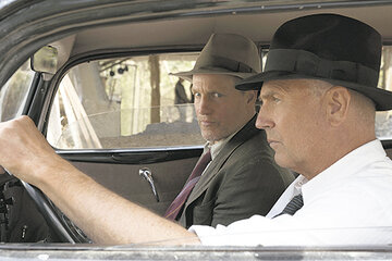 Woody Harrelson y Kevin Costner en The Highwaymen, una de las grandes apuestas para 2019.