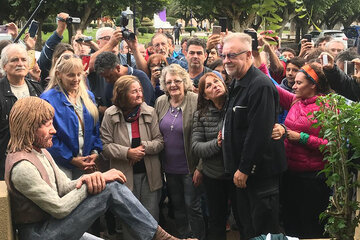 Una estatua para celebrar la creación (Fuente: Gentileza Manuel Fernández)