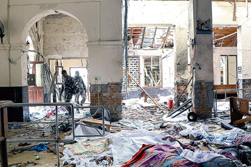 De las tres iglesias atacadas, dos pertenecen a la comunidad católica. (Fuente: AFP)