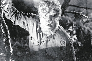 El hombre lobo, de 1941, producción de la Universal con Lon Chaney Jr.