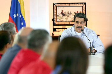 Maduro dijo sobre el diálogo: “Costó mucho llegar a Noruega, varios meses de negociaciones”. (Fuente: EFE)
