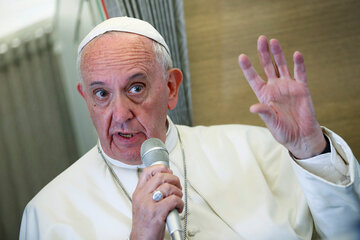 El Papa reiteró su crítica al sistema financiero internacional.  (Fuente: AFP)