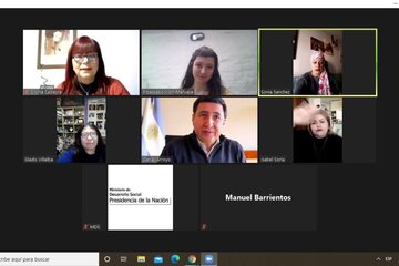 Reunión virtual entre Arroyo y militantes abolicionistas