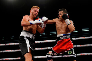 Maravilla Martínez volvió al boxeo con nocaut incluido (Fuente: EFE)